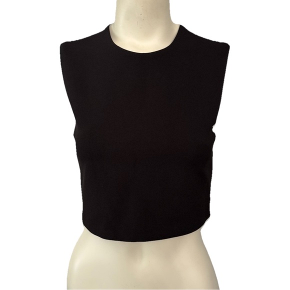 Blaque Label Women’s Crop Top Zip Back Small Sleeveless - Picture 2 of 10